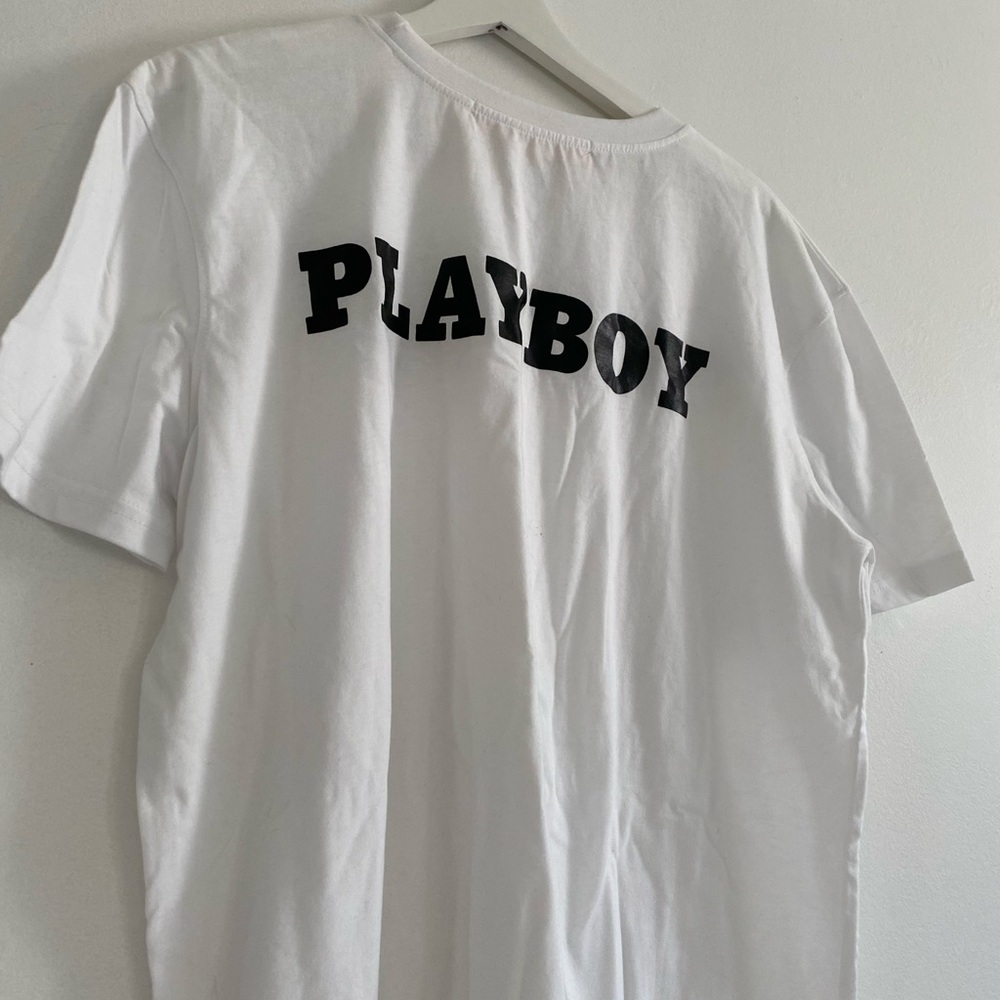 NEW Playboy White T-Shirt